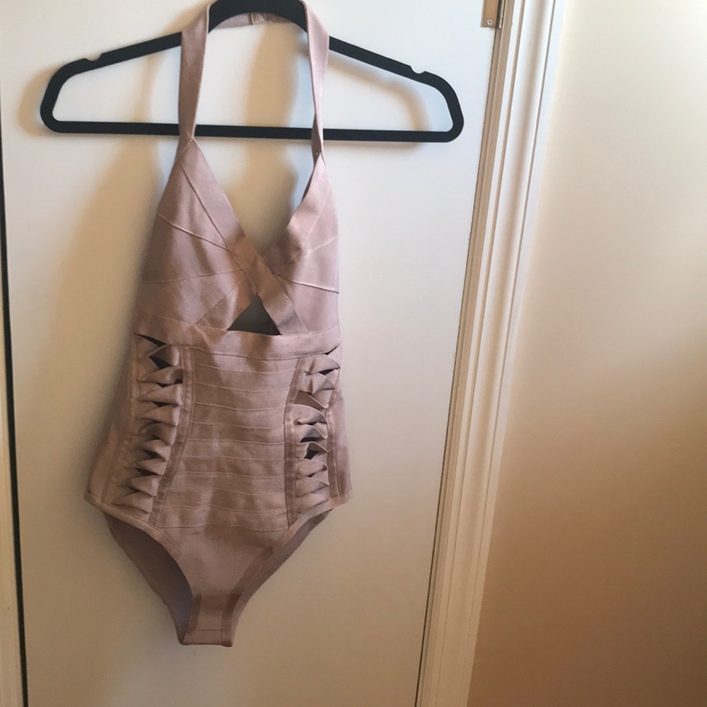 Pink one piece top!